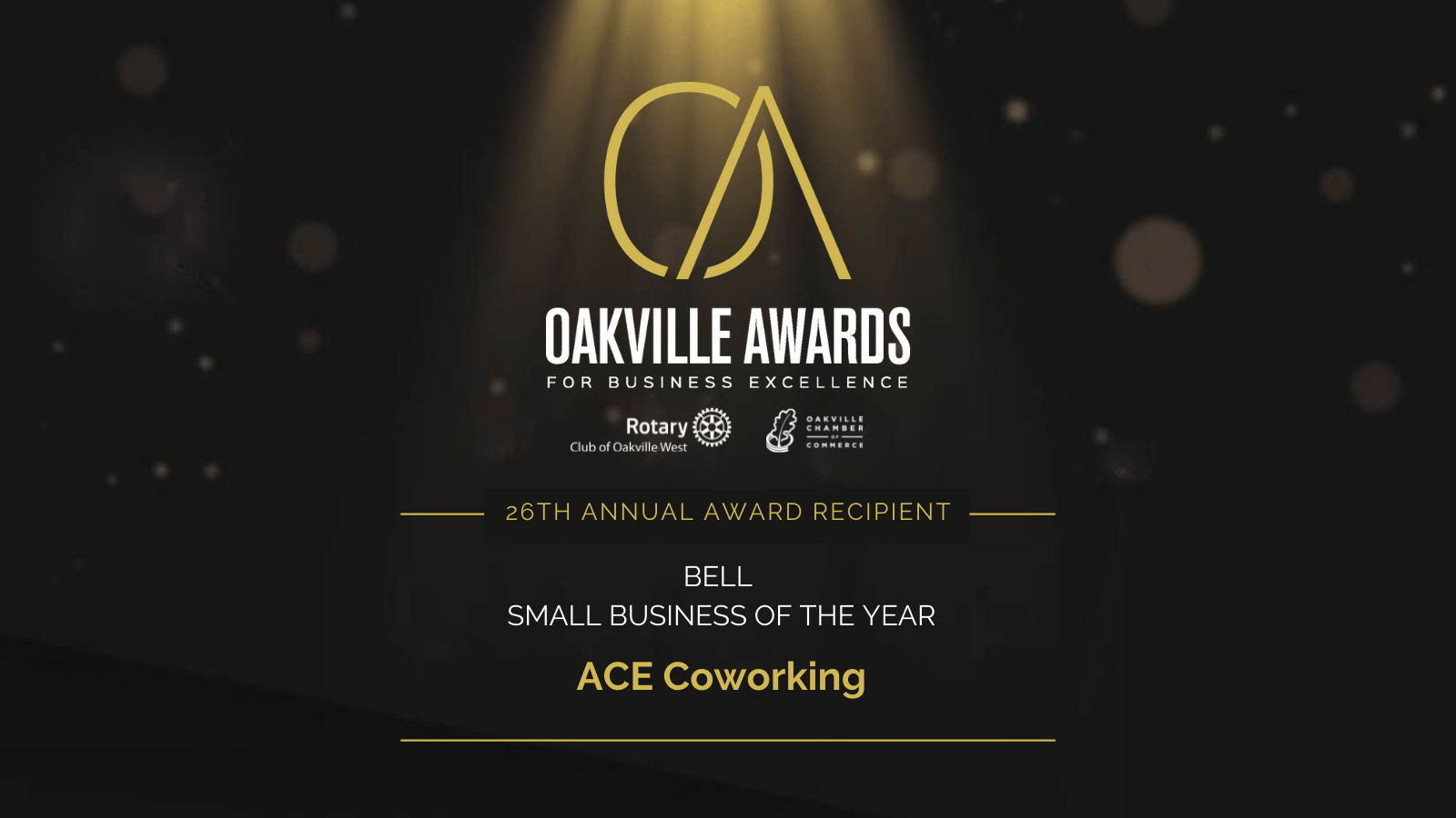 Oakville Small Business Award Winner